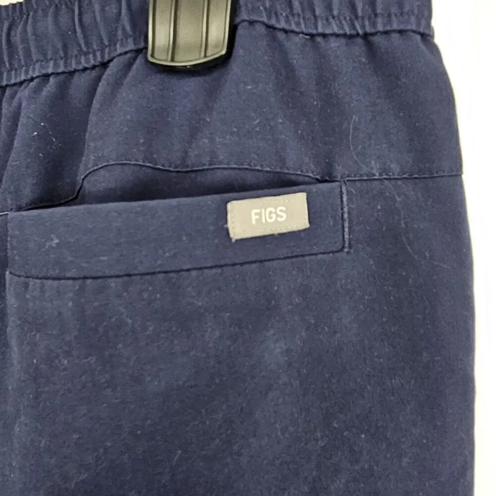 Figs Tansen Jogger Men's Size XL Navy Blue Technical Scrub Pants Medical Uniform